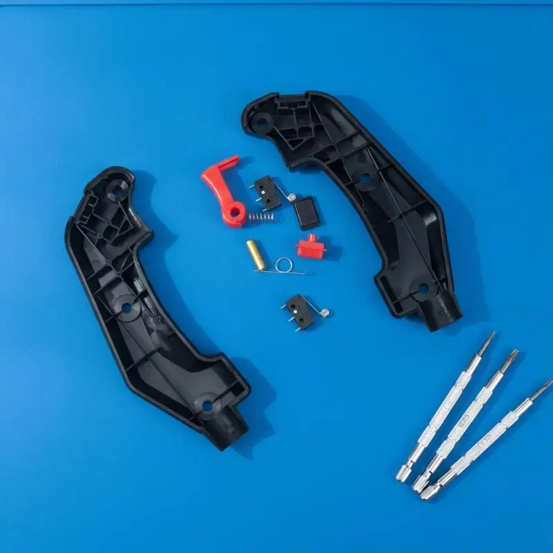 Gaming Controller Trigger Plastic Repair Kit Complete Accessories DIY Gamepad Maintenance Modification Replacement Parts