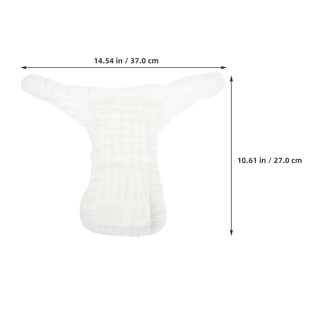 3 قطع من حفاضات الأطفال حديثي الولادة من القطن الناعم قابلة للغسل وقابلة لإعادة الاستخدام سراويل حفاضات من القماش قابلة للتنفس للأطفال الرضع والأولاد والبنات مقاس S #2