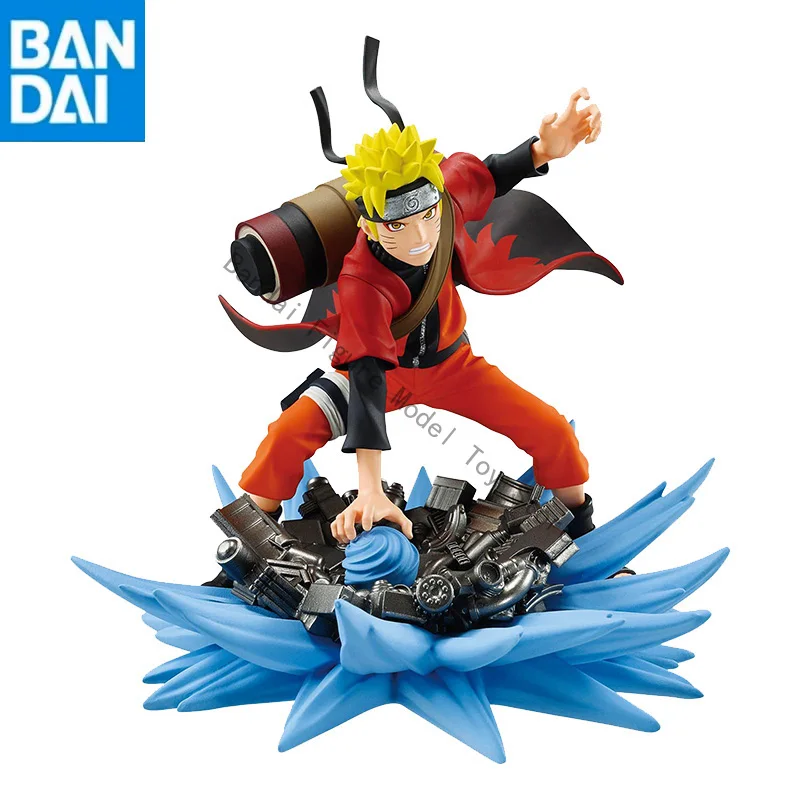 

BANDAI NAMCO BANPRESTO in stock Original Genuine NARUTO Shippuden Memorable Saga Special Naruto Uzumaki PVC 12cm Figure model