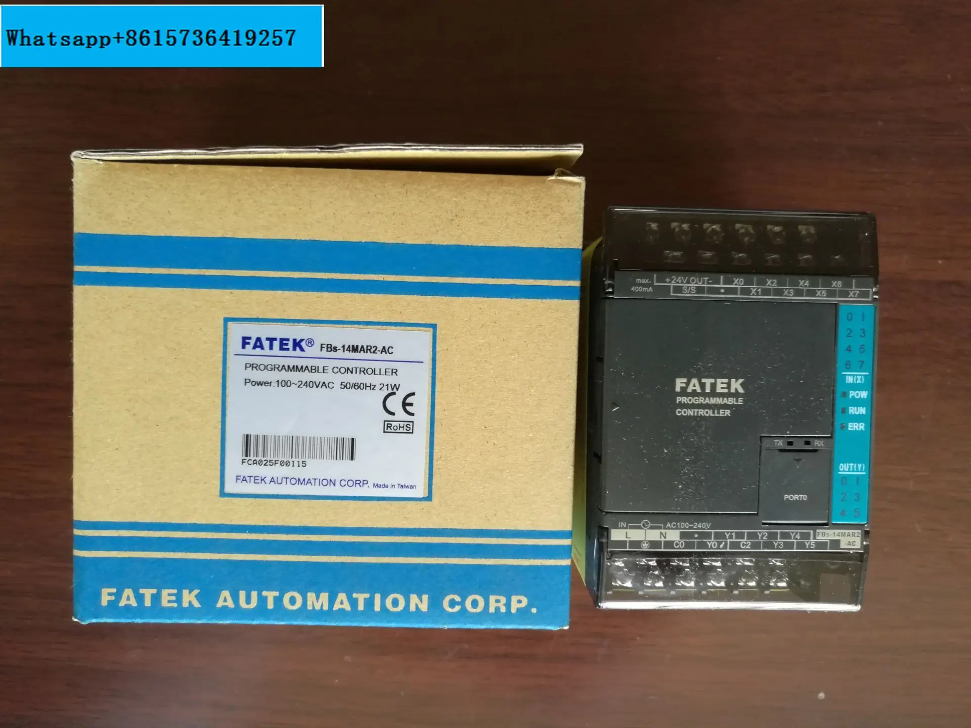 

Original Fatek PLC FBS-60 40 32 24 20 14 10 MA MAT MAR2-AC MAT2-AC New