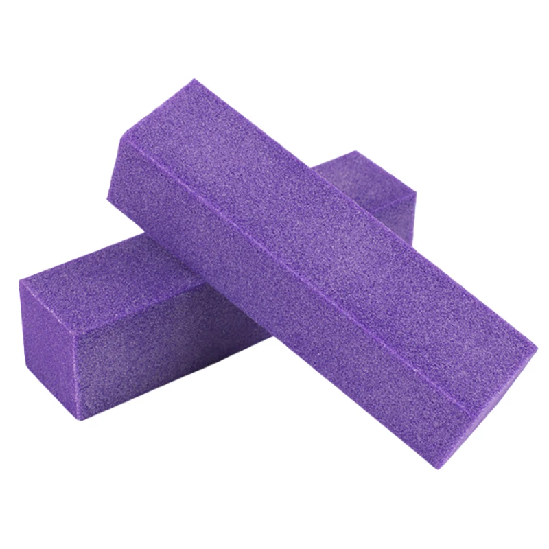 10 sztuk/opakowanie 4-stronne pady polerskie gąbki ścierne wielokrotnego zagniecenia blok polerski do majsterkowania, zdobienia paznokci i modelarstwa 〔2025E〕