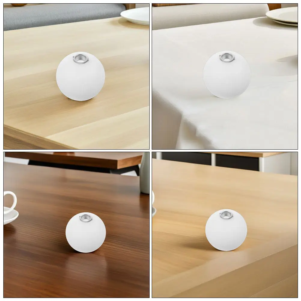 Frosted White Spherical Lamp Shade Replacement for G9 Bulbs Modern Minimalist Living Room Ceiling Pendant Light Diffuser Cover
