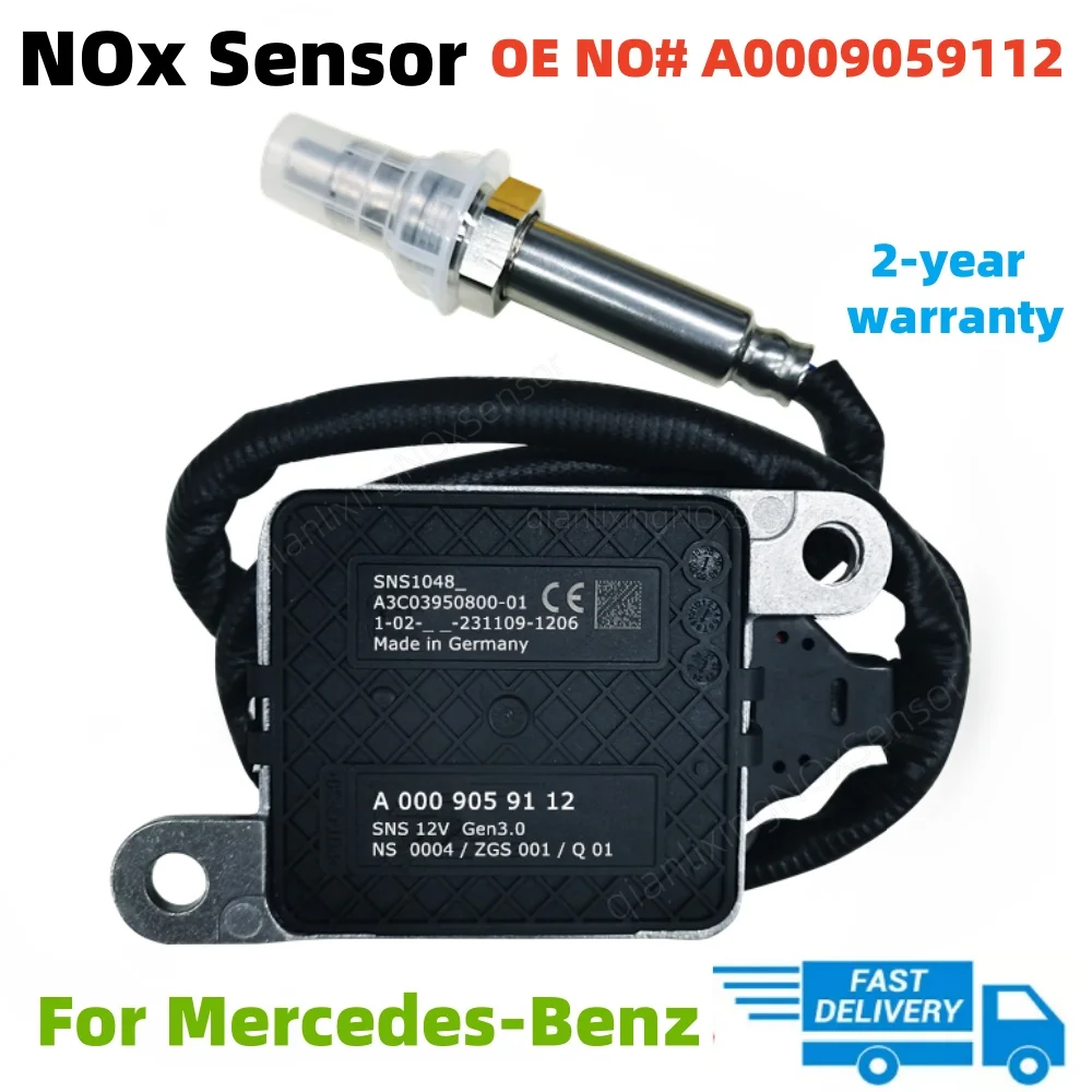 

A0009059112 Original New Nox Sensor for Mercedes-Benz W907 W910 SPRINTER 3,5-t 3-t 4-t 5-t 2500 3500 3500XD 4500 3.0 2018-2021
