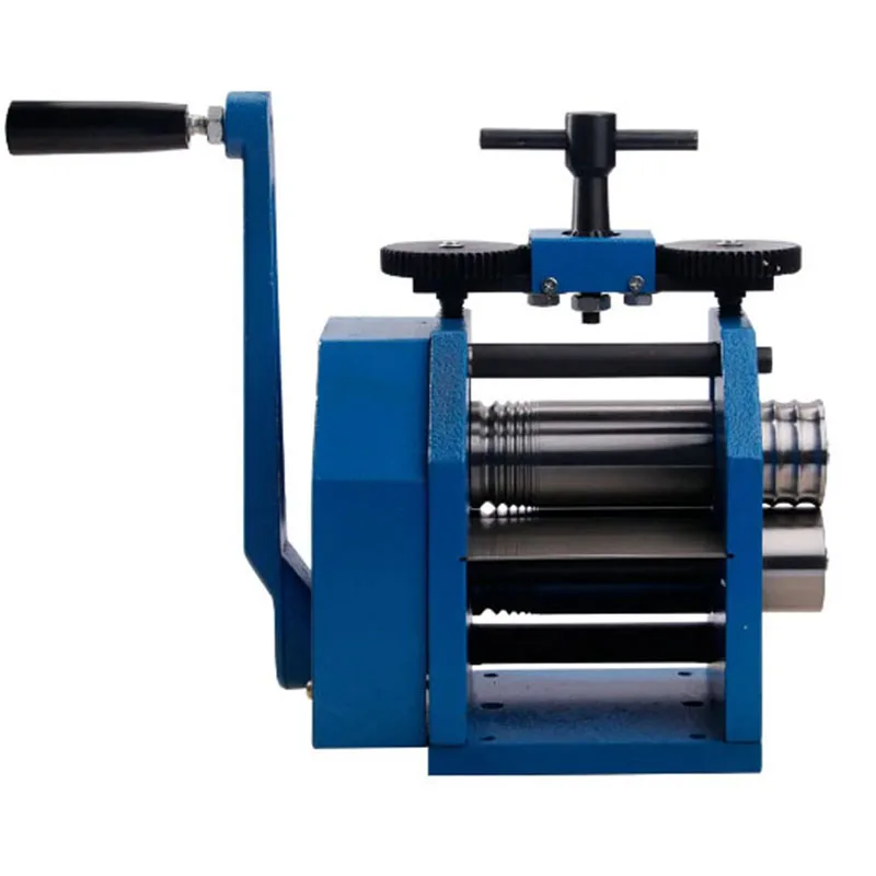 

Rolling Mill Machine Jewelry Making Manual Hand Crank Tableting Jewelry Stamping Tool