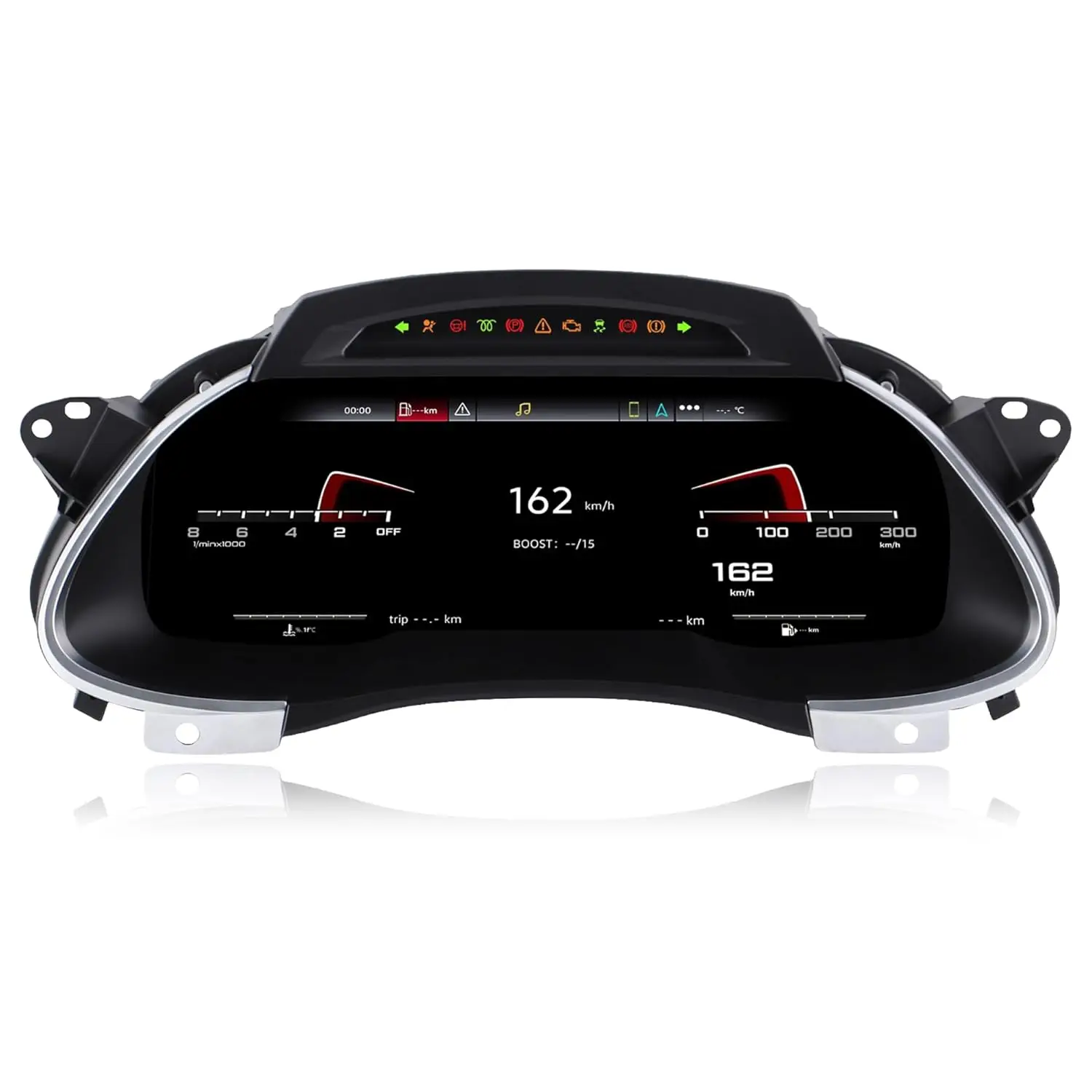 Digital Cluster for Audi A4 2009-2016 12.3 inch Linux System Speedometer Instrument Dashboard 1920x720 Screen