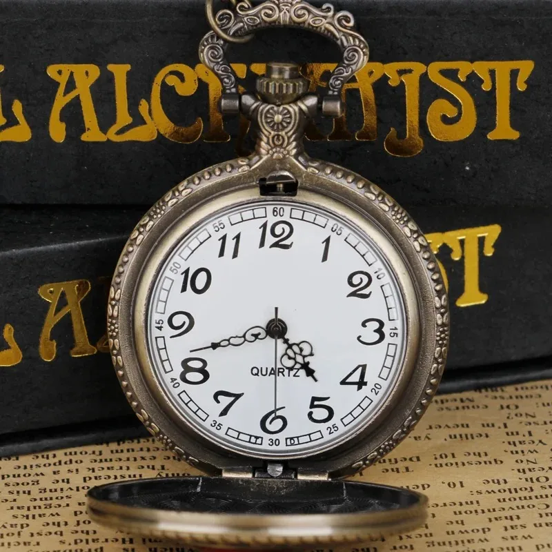 Unique Fashion Pocket Watch Personality Creative Pendant Chain Clock Pocket Watch for Men Fans Chain Children