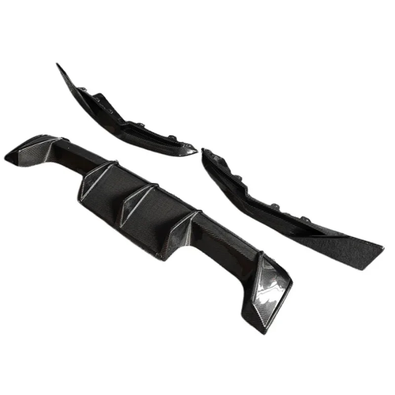 

True Carbon Fiber Rear Bumper Diffuser Body Kit for S G80 M3 G82 G83 M4 Automotive Parts