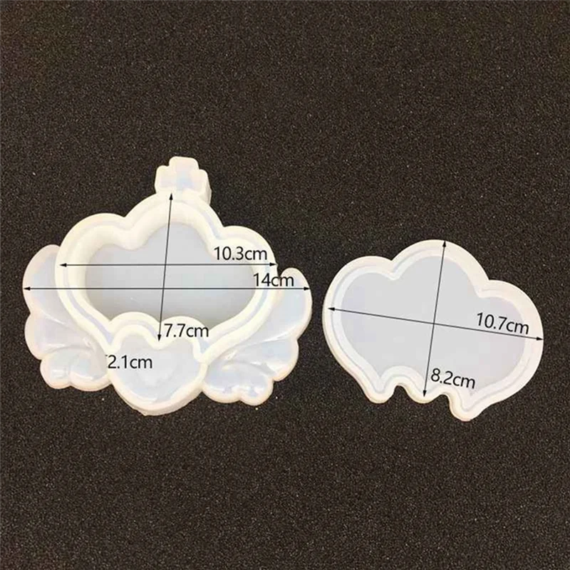 4 шт., смоляные формы, коробка для хранения, форма для набора для хранения цветов, для начинающих, смола