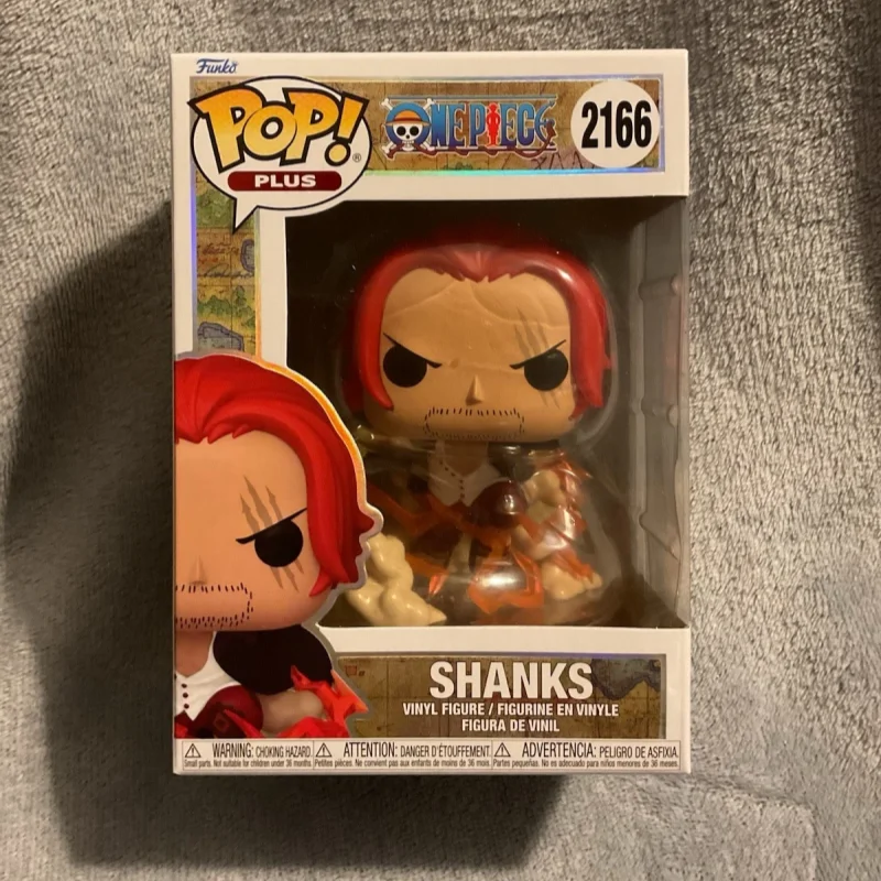 

Оригинальная фигурка Funko Pop One Piece Шанкс # Коллекционная фигурка-статуэтка 2166: Настольный декор, модель-игрушка, лимитированная серия, подарки
