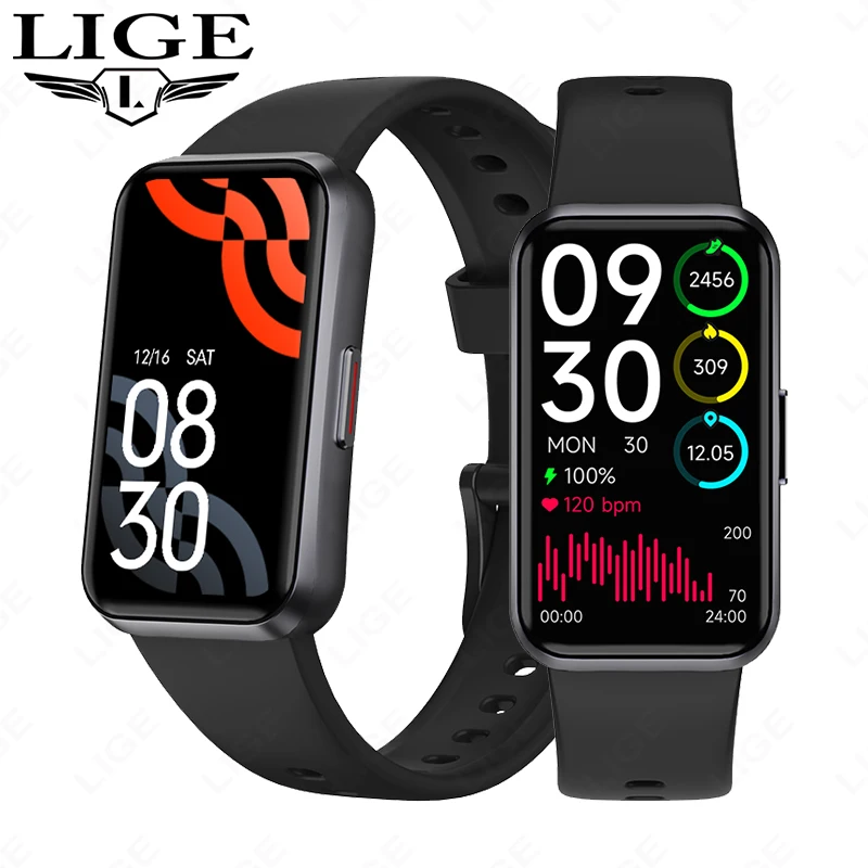 

montre connectée femme LIGE Smart Watch Men Fitness Monitor Waterproof Sport Smartband Wrist Smartwatch for Women Bracelet Smart