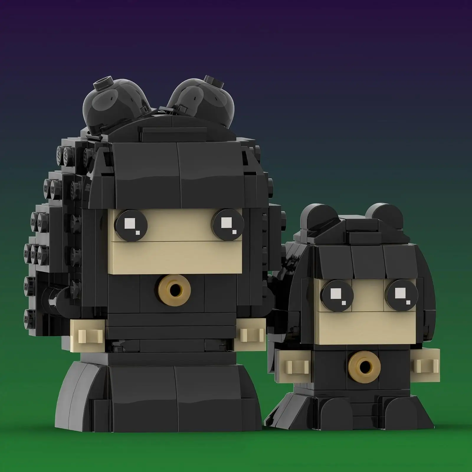 MOC Brick What We Do in the Shadow Horror Mini Vampir-Puppen-Modell DIY Kinderspielzeug Geschenkserie Charakter-Baustein-Set – Detail 2