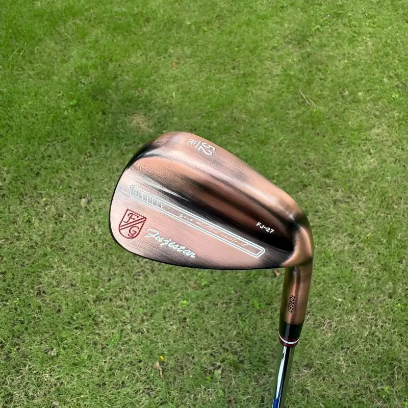 FUJISTAR Golf New Model FJ-27 Forged Carbon Steel Golf Wedge Golf Club With Shaft and Grip Have Copper/Silver Colour For Choose
