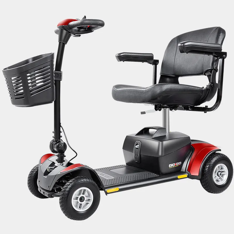 

Elderly scooter four-wheel electric disabled household small elderly battery car