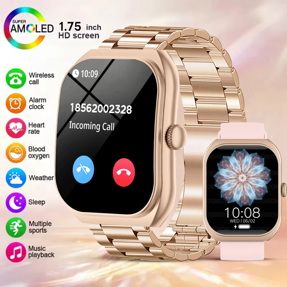 

2025 New Bluetooth Call Smart Watch Men 2.01 inch Heart Rate Sports IP68 Waterproof Custom Dial Women Smartwatch For Android IOS