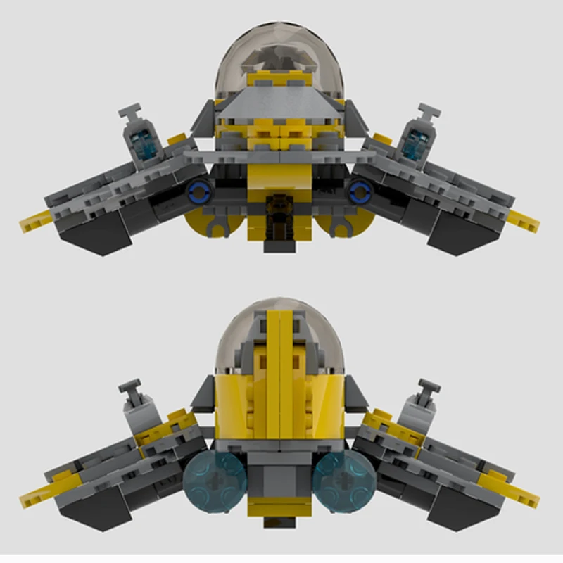 304PCS MOC-226627 Delta-7B Aethersprite Class Light Interceptor Building Blockชุดอิฐชุดสร้างสรรค์วันเกิดKDIS XMASของขวัญ