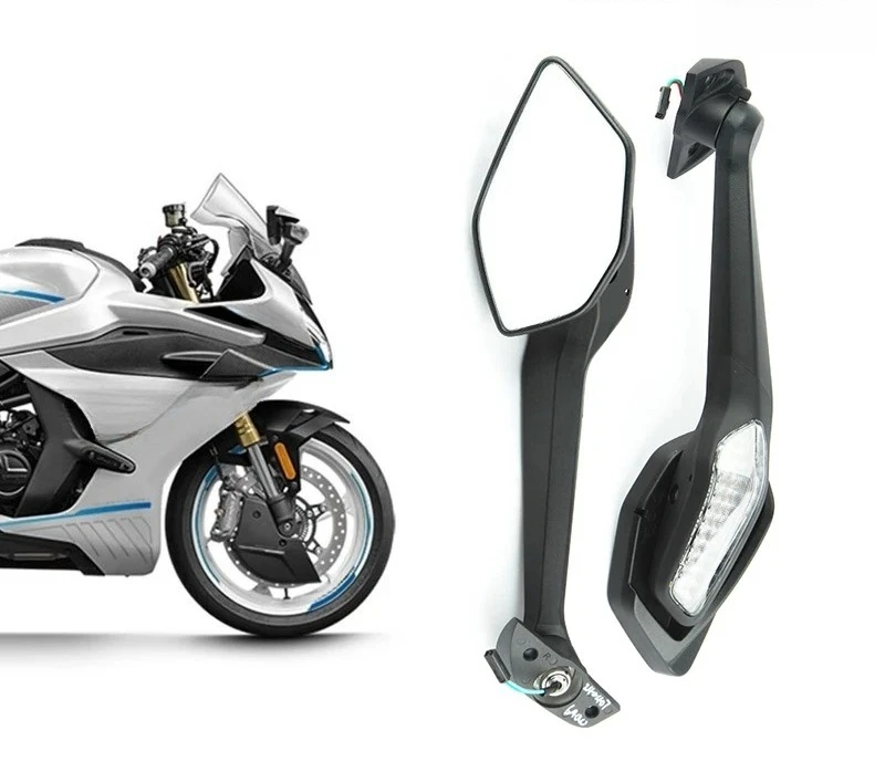 Suitable for 450SR Rearview Mirror CF450 SR 450SR - Reverse Mirror Reflector with Turn Signal Motorcycle Parts