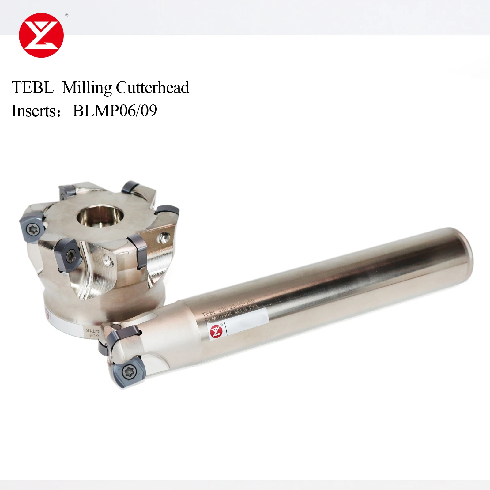 TEBL06 TEBL09 Hi-feed Milling Cutter 50 63 80 100mm Milling Head is Suitable for Milling Cutter Handle of BLMP06 BLMP09 Insets