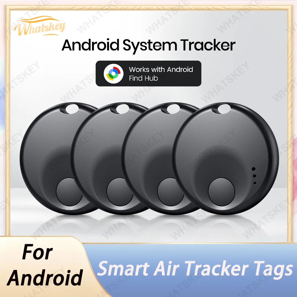 علامة Android GPS Tracker Tag Bluetooth Tracker العلامات الذكية تعمل مع تطبيق Google Find Hub Search Locator Tracking Device Item Finder