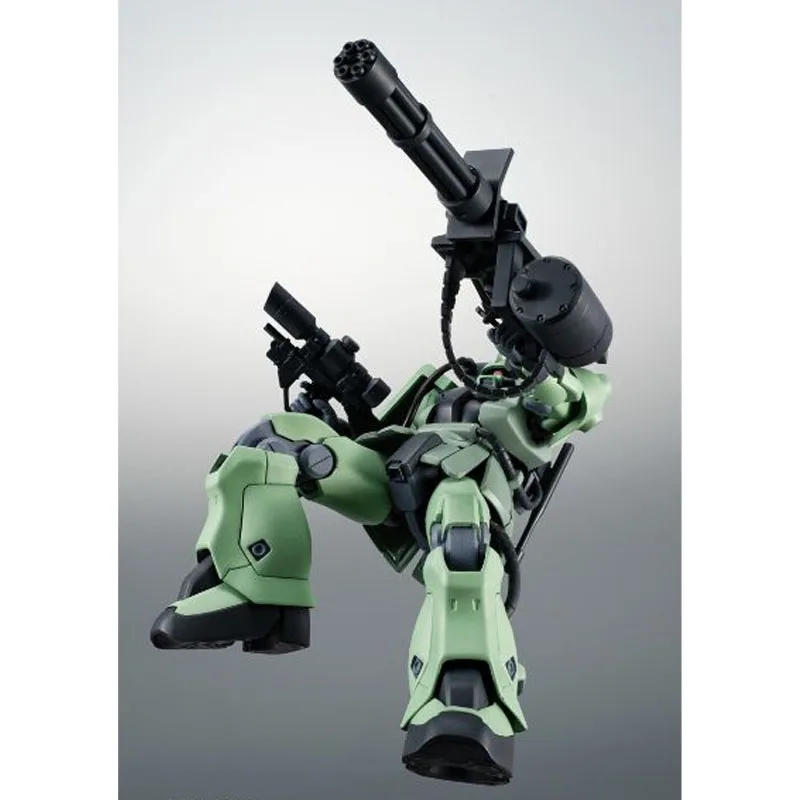 Bandai genuíno robô anime figura MS-06F-2 zaku ii f2 tipo (dedicado para telêmetros) figura de ação brinquedos para meninos crianças presente