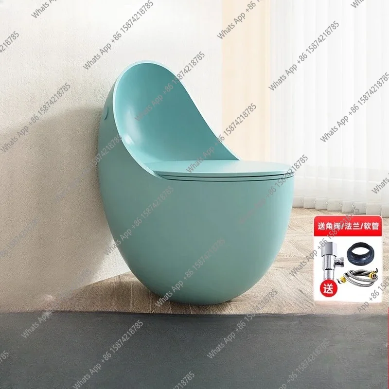 Xx Color Small Apartment Toilet Household, Personalized And Creative Small Size Toilet, Small Egg Toilet