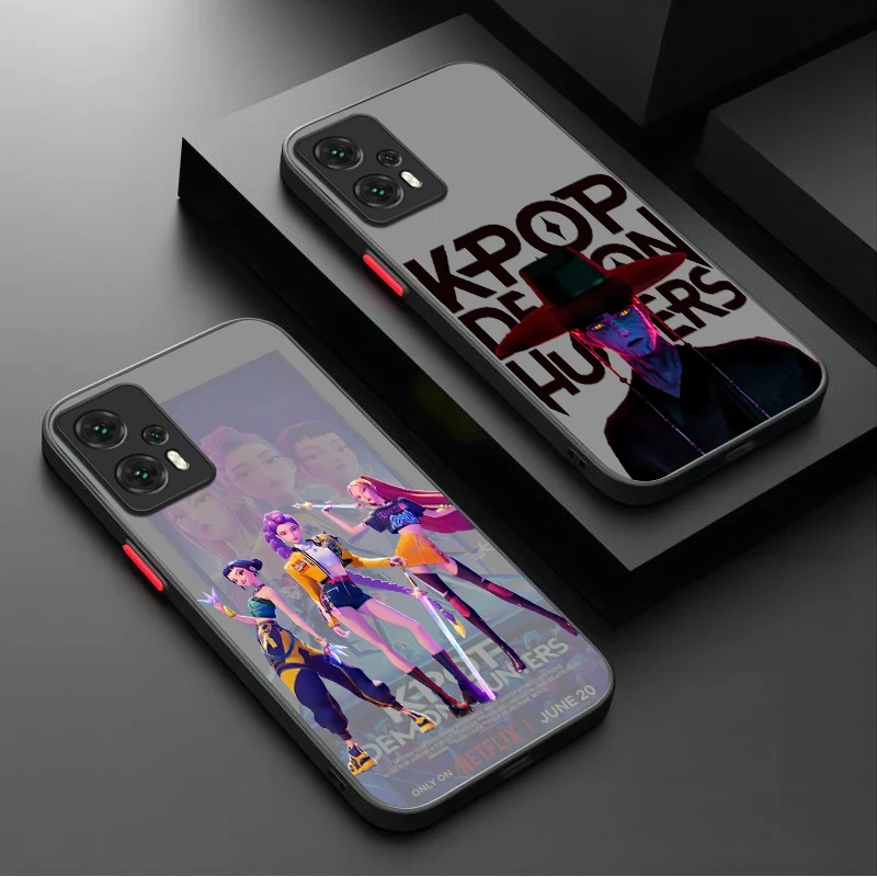 KPop D-Demon H-Hunters جراب هاتف لشاومي بوكو X7 X6 X5 X4 GT X3 NFC F6 F5 F4 F3 GT M5 M5S M6 Pro 4G 5G C55 C65 C75 C61 C71