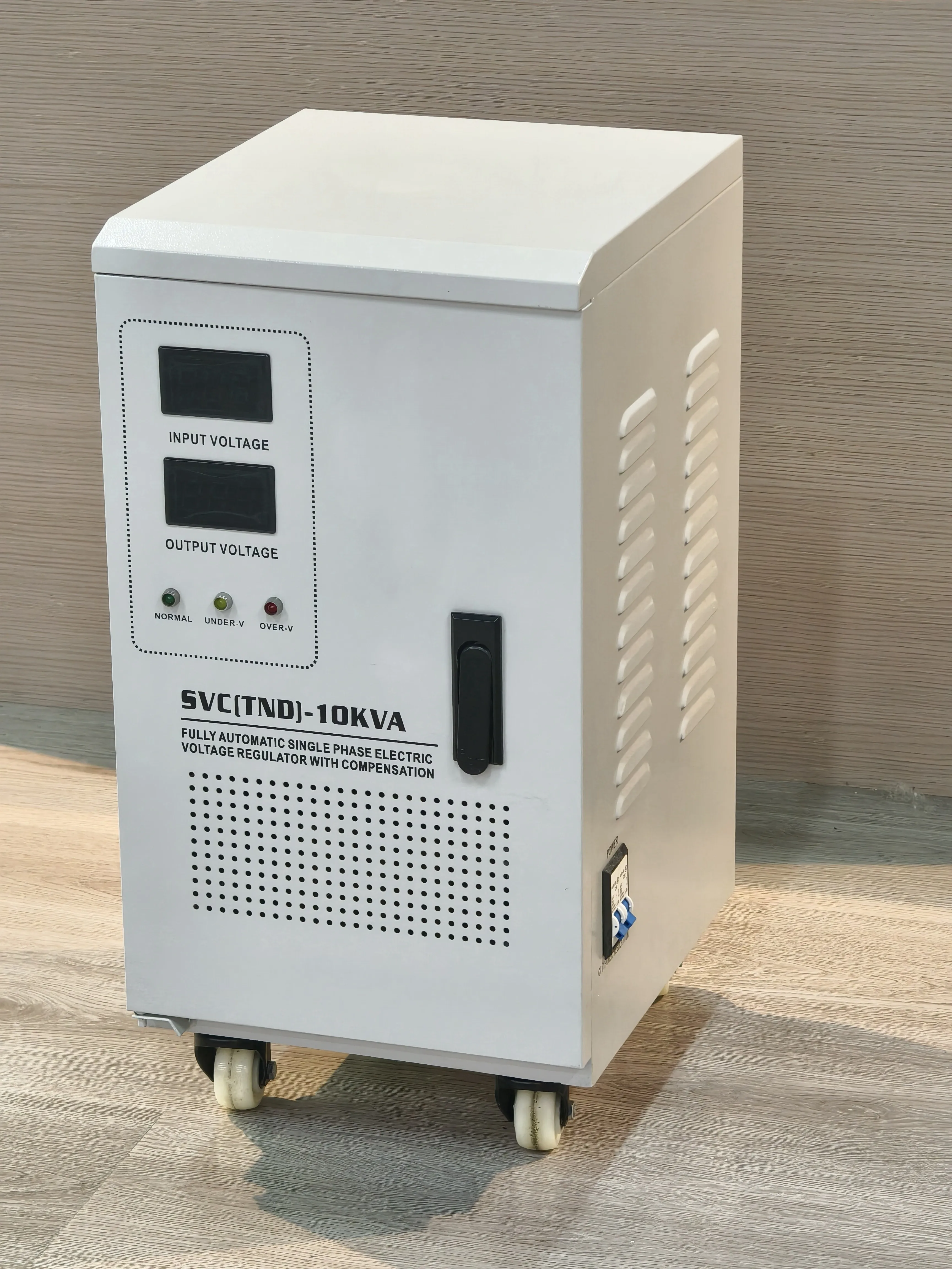 Adjustable TND 50kva 240v  Single Phase Voltage Stabilizer Regulator Over Under Voltage Protection Electric Power Protector