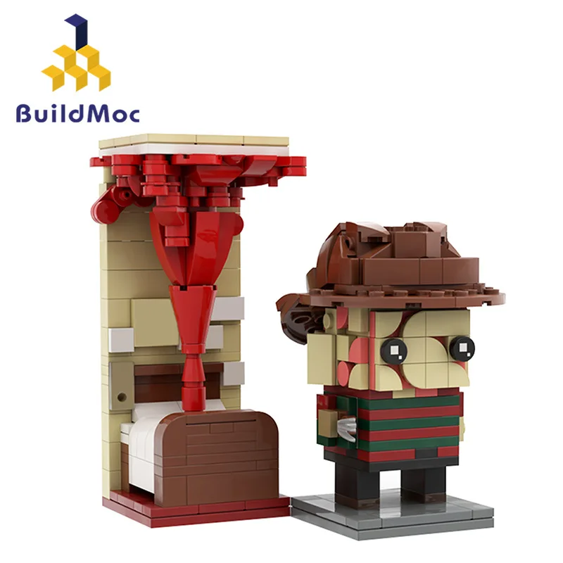 

BuildMOC MOC-46943 3D кукла, совместимые с мелкими частицами, строительные блоки C5270, сборка кирпичей для детей