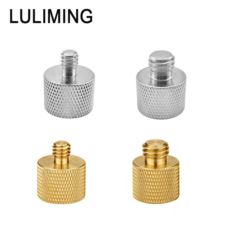 

Microphone Bracket Conversion Screw 1/4 3/8 to 5/8-27 Copper Material Live Streaming Bracket Adapter Microphone Rod Accessories