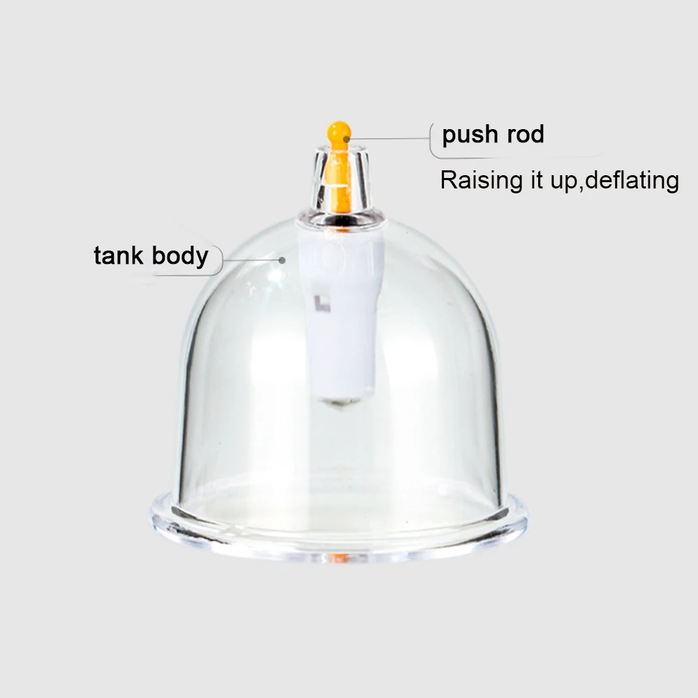 Vacuum Cupping Set Chinese Medical Therapy Cellulite Body Massager Jars Anti Rupture Cans Guasha Suction Cup Cupping Relaxation