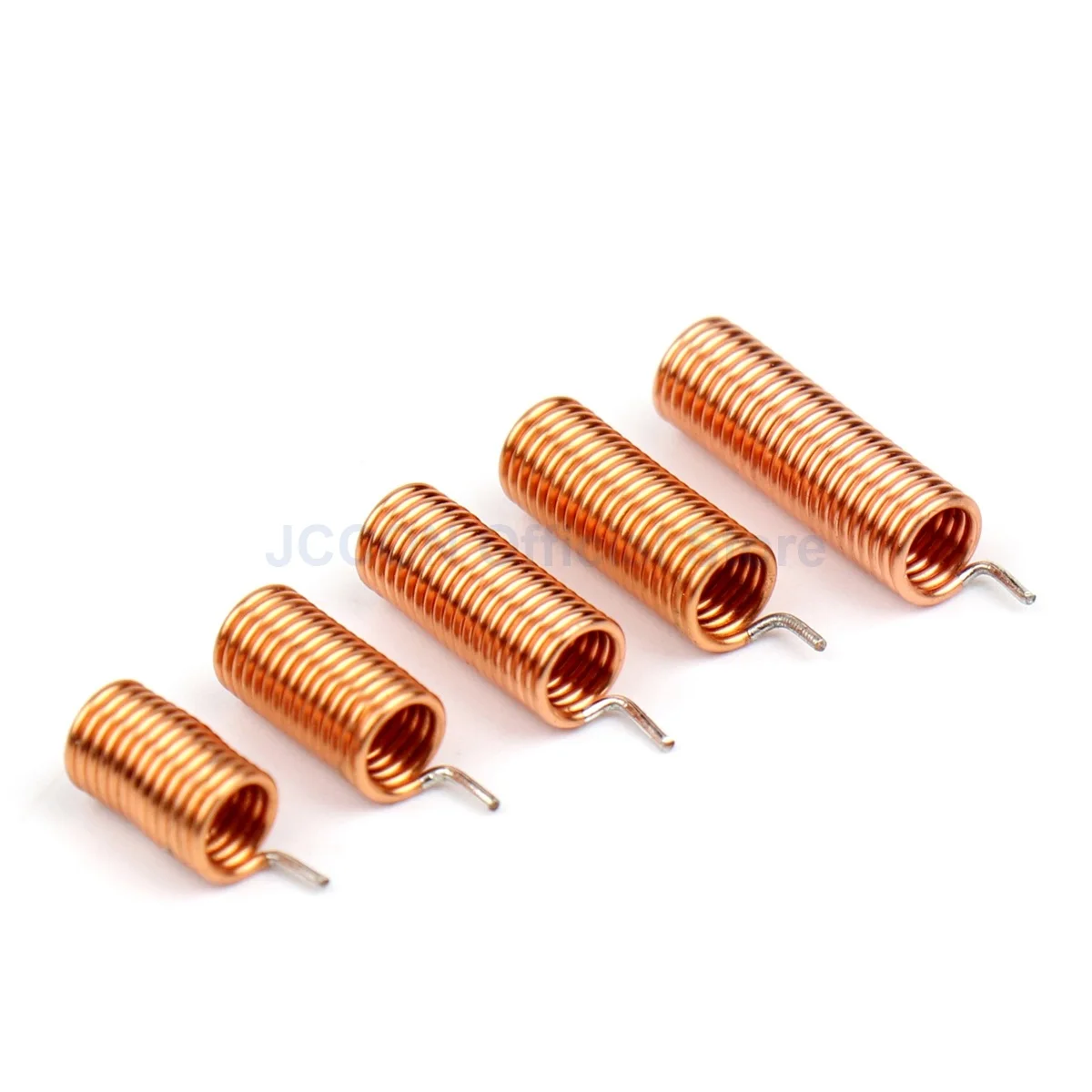 20Pcs Hollow Coil Inductance Copper Wire FM Inductor RF High Frequency Air Core Coil 1/2/3/4/5/6/7/8/10/11/25T Filter inductor