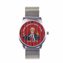 Trump Men's Watch Son New in Men's Watches Pattern Classic Man Watch Name Wife DIY Dial Friend Custom Made Photo