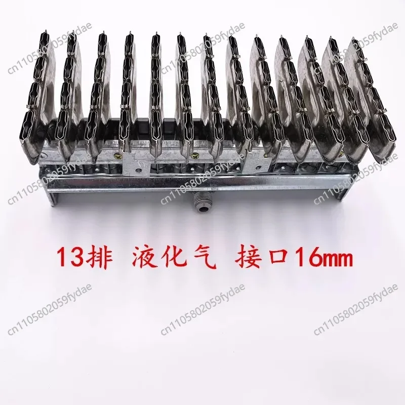 13-Row Ignition Device Assembly LPG NG  Complete Set Of Ignition Device For BBQ Burner Grill Steam OvenA