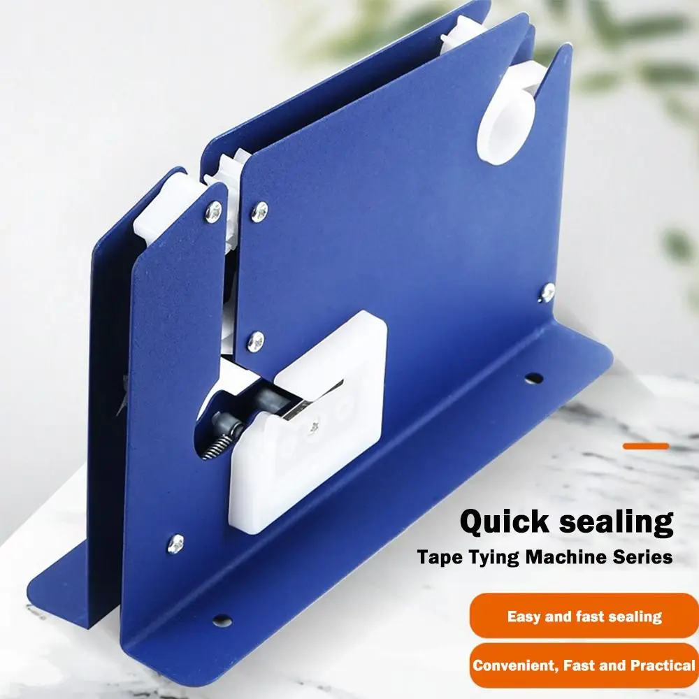 

Прочная металлическая машина для запечатывания пакетов с ручным управлением, противоскользящий упаковщик пакетов, эффективный инструмент для обвязки пакетов, для дома и кухни