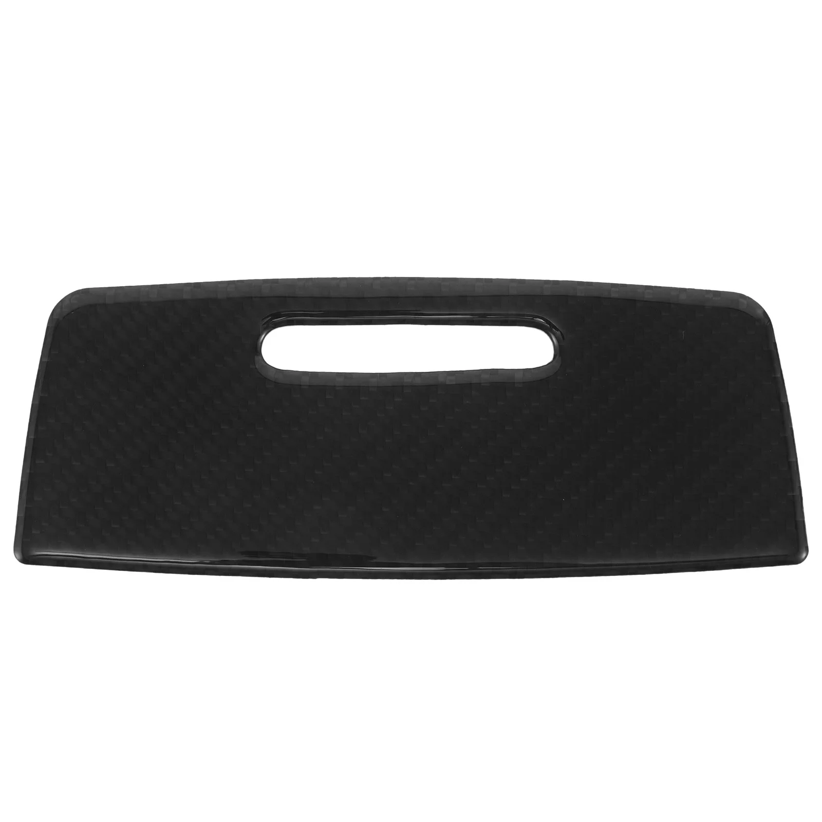 

Car Center Storage Box Panel Cover Carbon Fiber Console Storage Panel Interior Organizer Gear Shift Frame Trim Cover