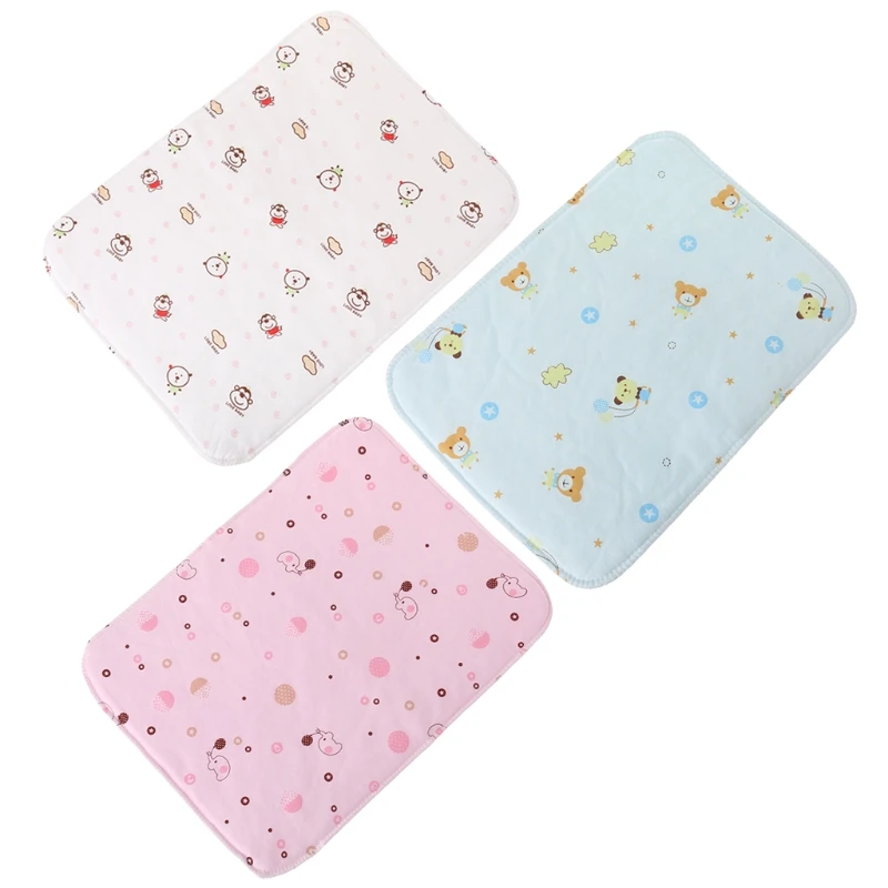 77HD Baby Changing Pad Reusable Waterproof Stroller Diaper Folding Soft Mat Washable