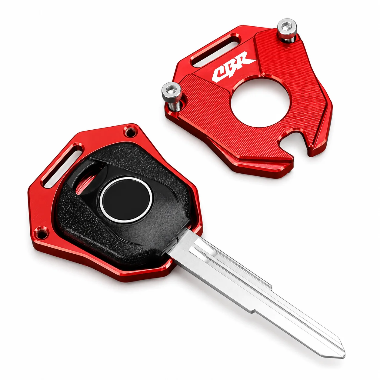 New Motorcycle Key Cover Case Shell Keyring For Honda CBR 125 150 250 300 400 500 600 650 900 929 954 1000 1100 R RR 1986-2025 view 3