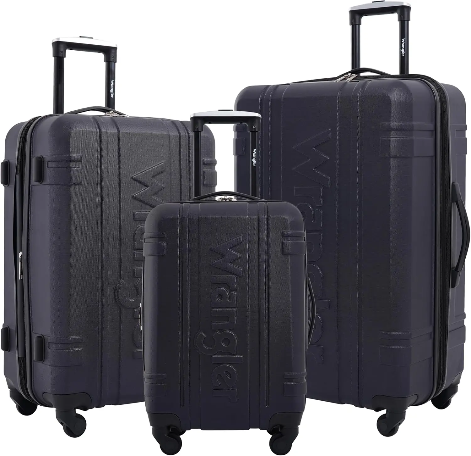

3-Piece Astral Travel Luggage Set in Dark Sapphire, Durable Expandable Suitcases for Easy Packing