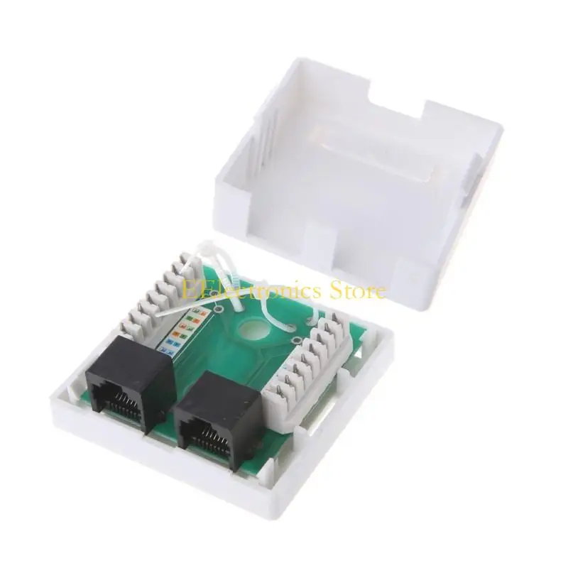 Caixa junção B03C RJ45 CAT5E 8P8C CONECTOR