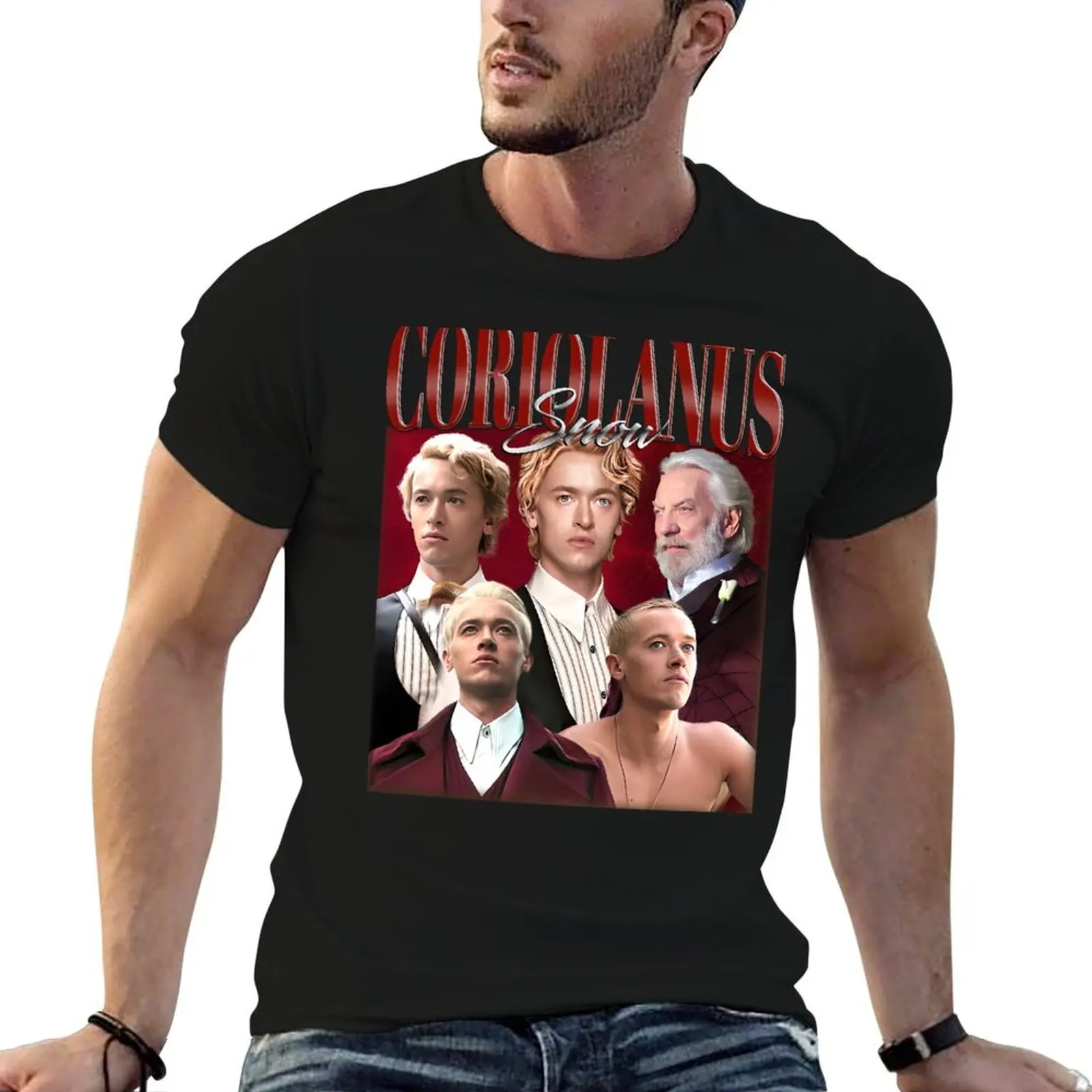 Coriolanus Snow T-Shirt graphic tee shirt tees tshirts for men