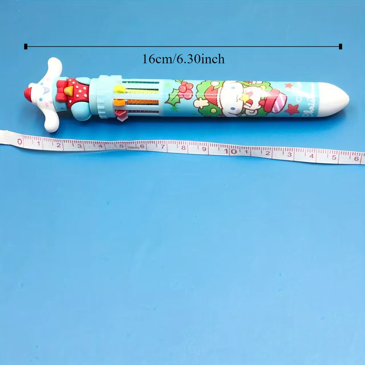 1 pz/6 pz Sanrio Cartoon penna a sfera, Kuromi, Hello Kitty, Cinnamoroll, 10 colori 0.7 cancelleria Draw Writing Mark Pen