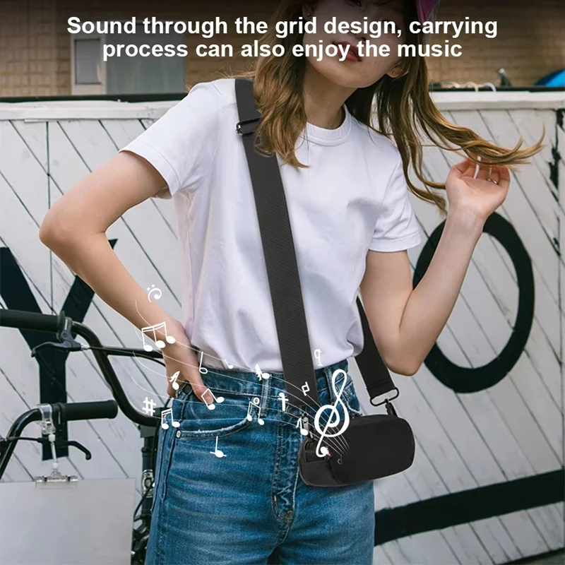 Speaker Storage Shoulder Bag With Shoulder Strap Speaker Organizer Bag Travel Carry Pouch For Beats Pill 2024 BT Speaker