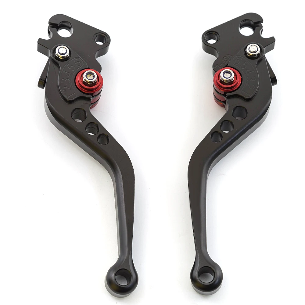 Regulowane klamki hamulcowe (przednie i tylne) do motocykli VESPA 50-125 PV ET3 PK S XL, aluminiowe klamki hamulcowe 3D. — zdjęcie 6