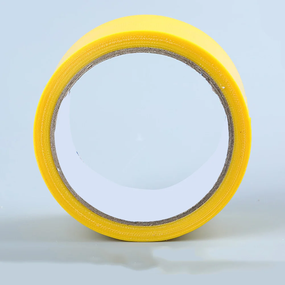 Ruban adhésif en tissu imperméable jaune robuste, 5Cm X 13M, pour isolation électrique, rubans de scellage pour tapis