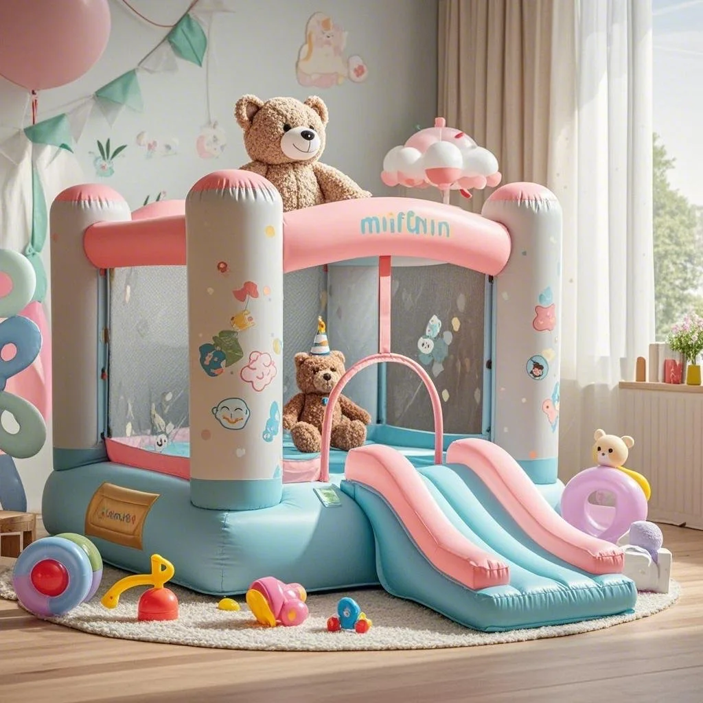 

Playmax Kids Inflatable Party Theme Diver Bouncing Castle Jump Commercial Bounce House Party Rental