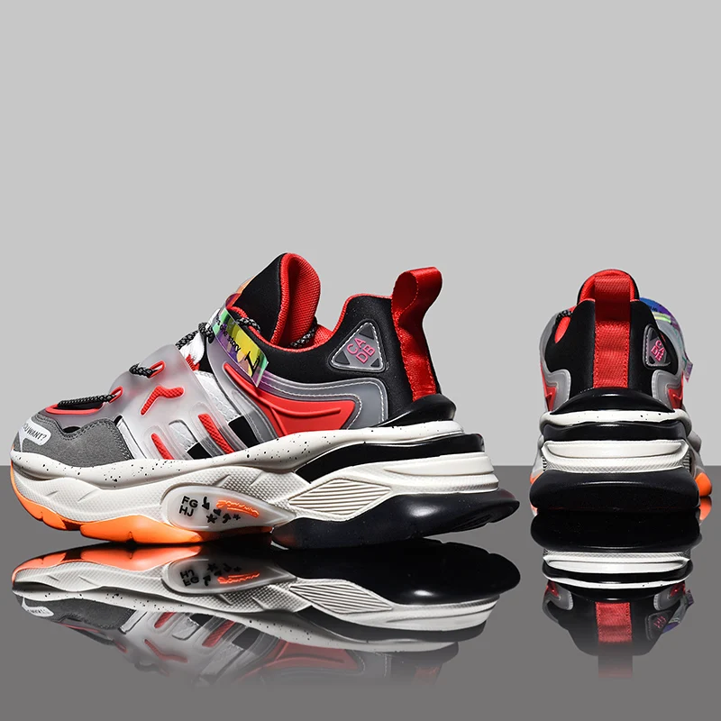 

Men's Breathable Casual Sneakers Luxury Trainer Fashion Loafers Comfortable Running Shoes for Male