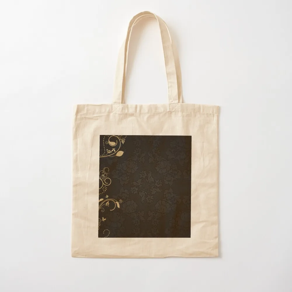 

Black pattern Tote Bag Custom bag Women's tote bag reusable shopping bags tote canvas