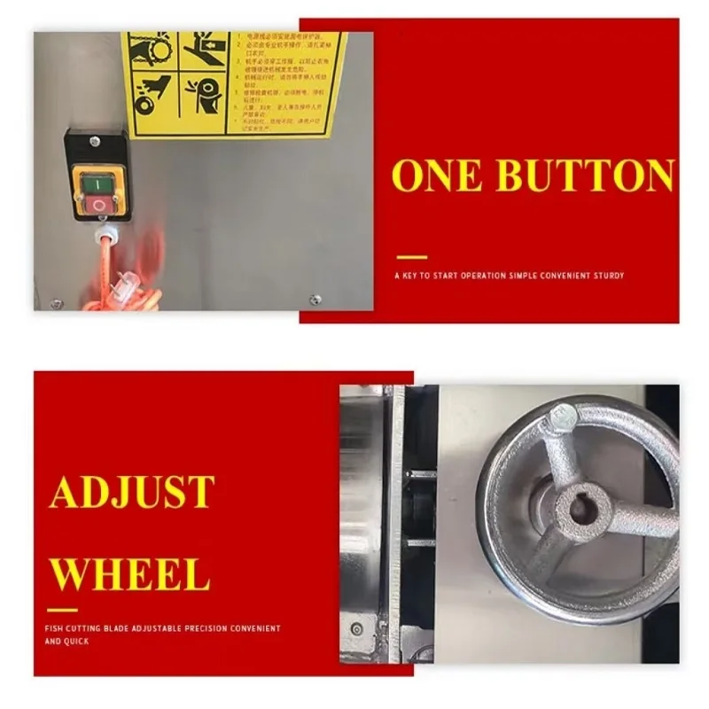 Industrielle automatische Fischentötungsmaschine, kleine Fischschneidemaschine aus Edelstahl