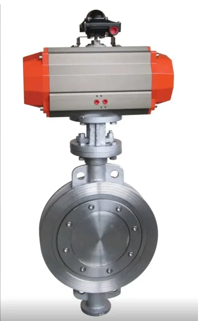 Air Compressor Exhaust Wholesale Actuator Pneumatic Jacketed Wcb Butterfly Valve