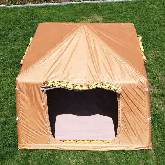 Wholesale Middle Eastern Area Waterproof Inflatable Tent Portable Four-season Double Layer Two Bedroom Air Tent House