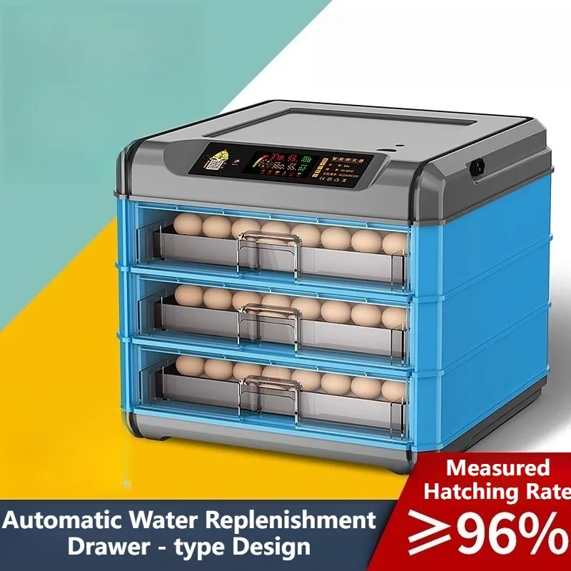 حاضنة منزلية صغيرة أوتوماتيكية بالكامل حاضنة بيض ذكية حاضنة بيض الدجاج رودين